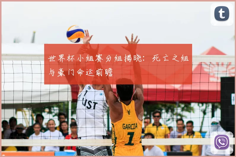 世界杯小组赛分组揭晓:死亡之组与豪门命运前瞻
